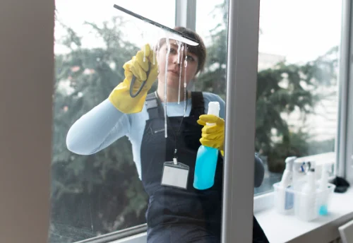 Nettoyage de vitres intérieures et extérieures à Viterbe